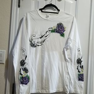 Just Leather Long sleeve T-shirt  sz. XL